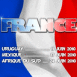 France: Calendrier Coupe du monde 2010